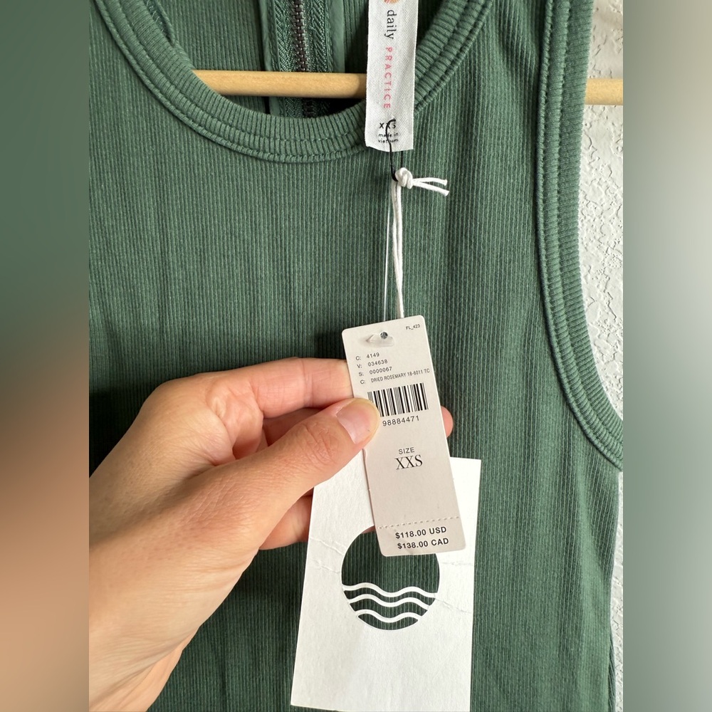 Anthropologie Olive Green Utility Jumpsuit - Picture 12 of 16
